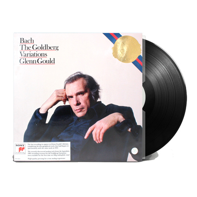 巴赫 哥德堡主题变奏曲（古尔德81年版）原版lp黑胶唱片12寸碟片