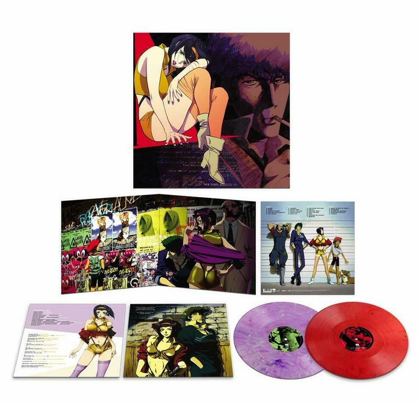 正版现货 星际牛仔 cowboy bebop 原声ost 彩胶2lp留声机黑胶唱片
