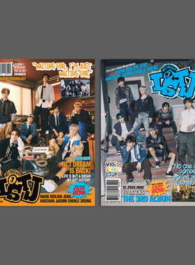 现货 NCT DREAM 回归专辑 正规3辑 ISTJ 正版小卡贴纸海报周边