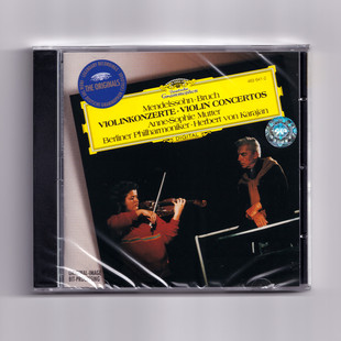 正版进口 门德尔松 布鲁赫 小提琴协奏曲 / 穆特 CD 4636412