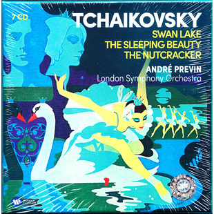 进口 睡美人 柴可夫斯基 天鹅湖 胡桃夹子7CD普列文 芭蕾舞剧 正版