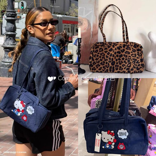 折扣现货 BAGGU 三丽鸥保龄球包单肩包腋下包 尼龙包 Bowler Bag