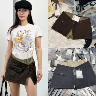 OPEN 两件套迷你短裙裤 2026早春新款 女 设计师品牌 韩国现货