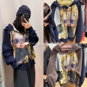 国内现货 卡通娃娃连帽卫衣外套 26早春新款 coyseio 联名blythe