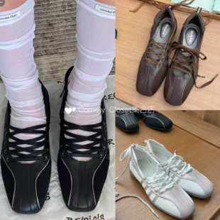 国内现货 Rockfish 复古交叉绑带芭蕾风鞋子运动玛丽珍鞋单鞋女