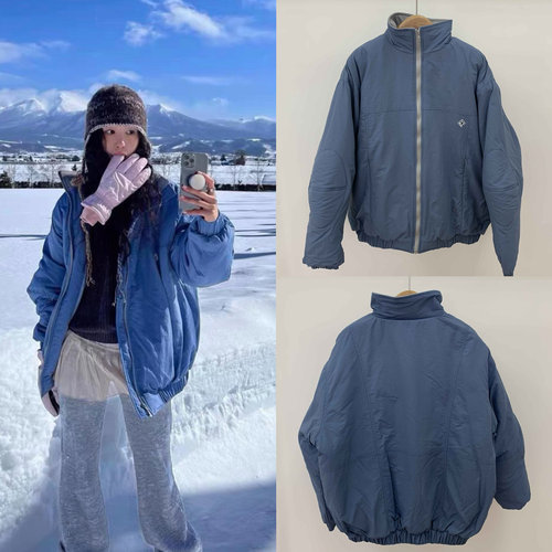 韩国现货 nocontent Winter 24新款 休闲户外防水夹克棉服外套女