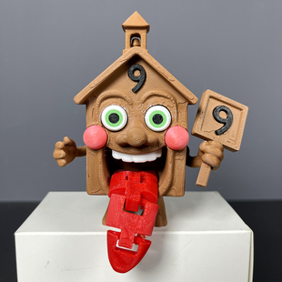 长舌头9号公馆房子模型手办外国ai山海经沙发人椅子人公仔摆件