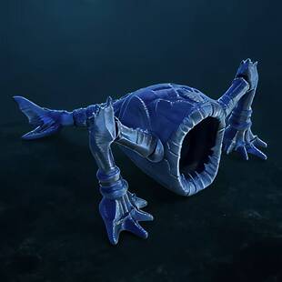 3D打印深海迷航宇宙食海者手办模型菊花触手怪恶魔食天者儿童玩具