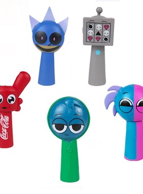 六一儿童礼物sprunki新款公仔手办OC卡西索尼克盒子可乐妹玩具