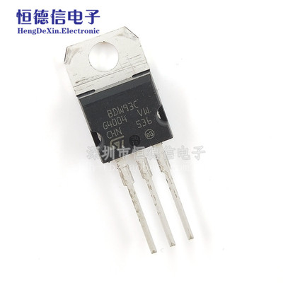 全新原装 BDW93C 晶体管 NPN管 CHN 达林顿三极管  TO-220