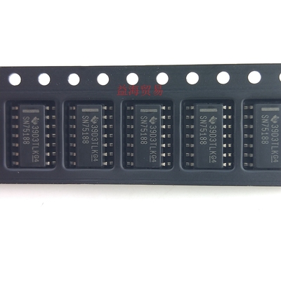 四路驱动器芯片 SN75188DR 芯片 全新原装进口 贴片SOP-14
