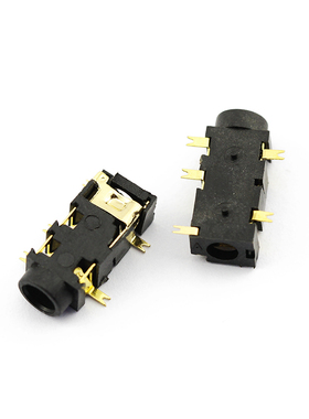 全元芯 连接器 全新现货 直接拍下PJ-327A 镀金色贴片 耳机插座