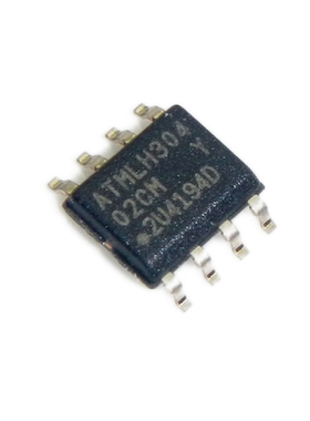 丝印02CM  芯片AT24C02C-SSHM-T 存储器  串口 2KB 贴片八脚SOP-8