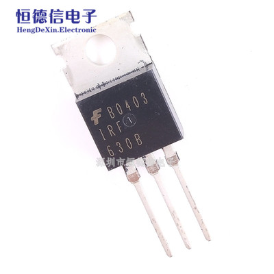 全新进口 IRF630B TO-220 铁头 9A 200V MOS场效应管功放 晶体管