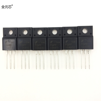 FQPF10N65C 直插 N沟道 650V10A场效应管 JCS10N65FT DG10N65通用