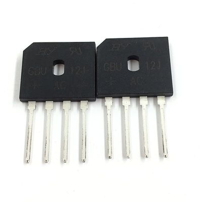 GBU12J 电磁炉常用 整流桥堆 直插四脚 DIP4 桥堆 硅桥式整流器
