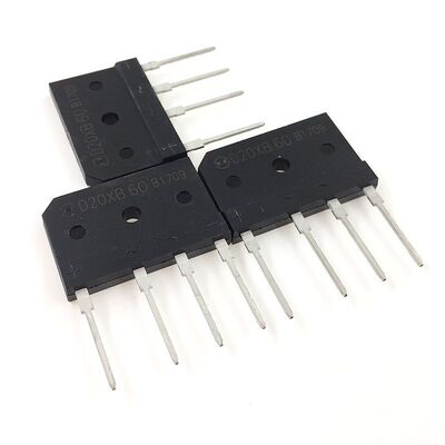 D20XB60 电磁炉常用整流器件 直 DIP4 800V20A 整流桥 桥堆 扁桥