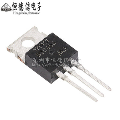 MBR2045CT B2045G MBR2045CTG 肖特基整流二极管 20A 45V TO-220