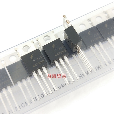 KA7909TU 三极管 直插 TO-220 1.5A/9V 全新原装进口拒绝国产翻新