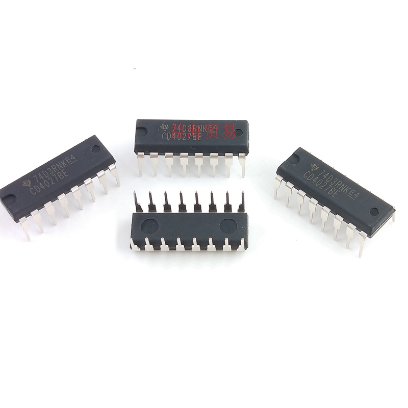 CD4027BE 直插 全新原装进口 HEF4027 双J-K主从触发器IC DIP-16