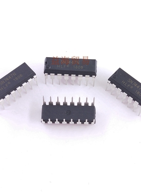 SN7447N 芯片 全新原装 直插 DIP16 七段译码器/驱动器74系列