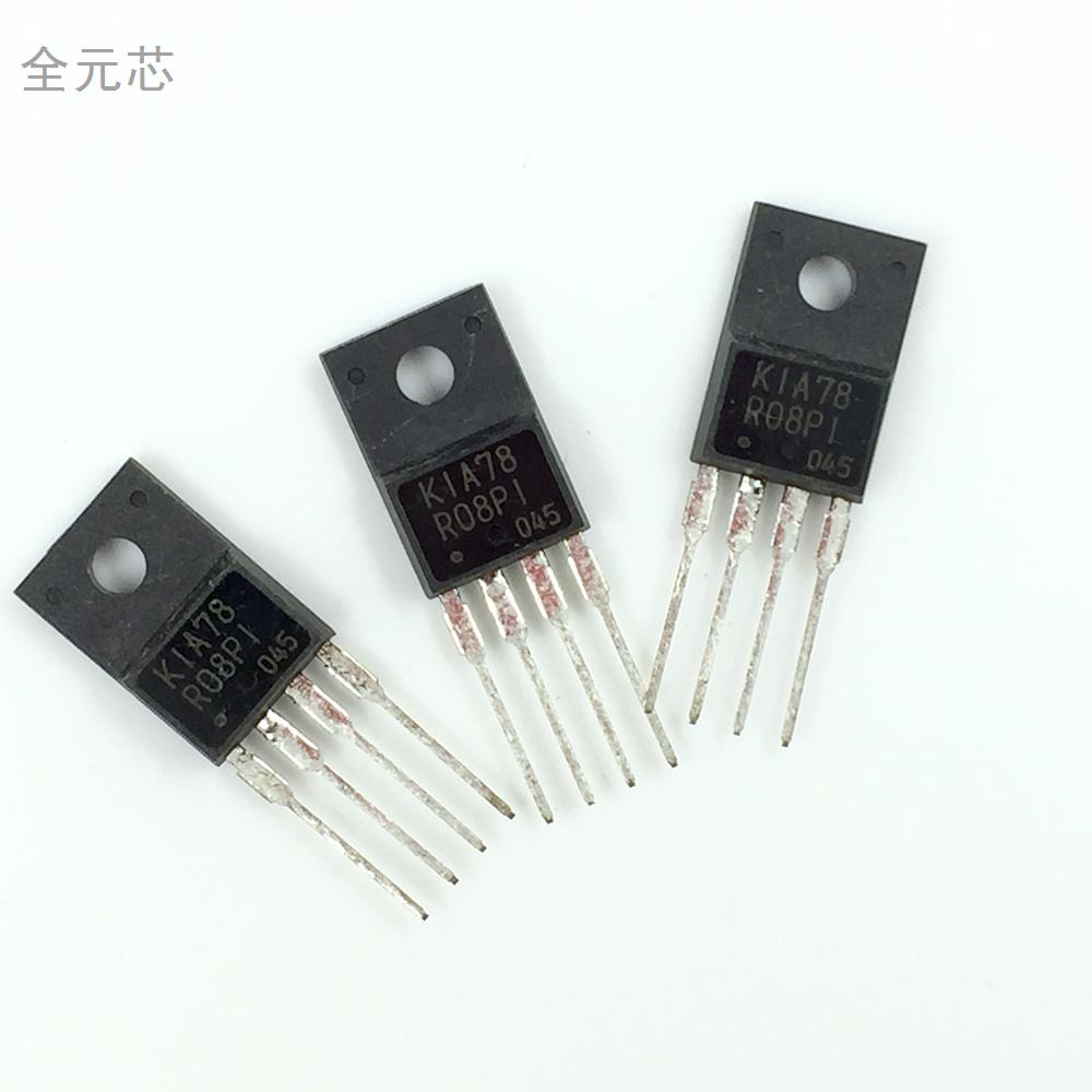 KIA78R08PI 全新原装进口 TO-220F 8V稳压集成管 直插 K1A78R08P1