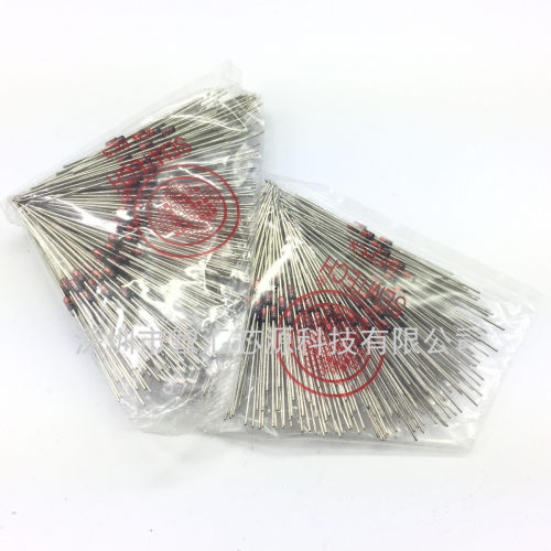 直插二极管  1N4752A 1N4752 稳压  1W 33V  DO-41  实图拍摄