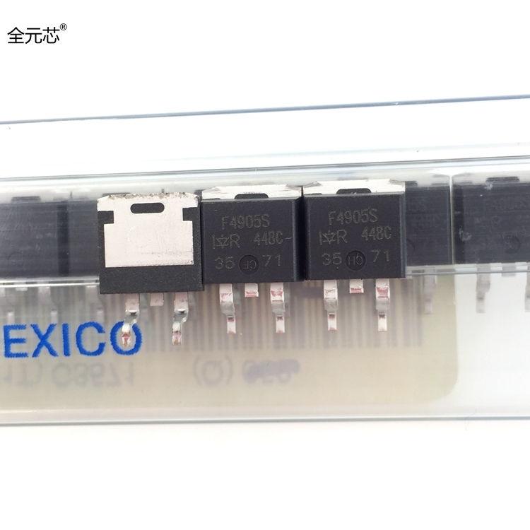 F4905S 场效应管 MOS管 IRF4905S 贴片TO263 55V80A P沟道 三极管