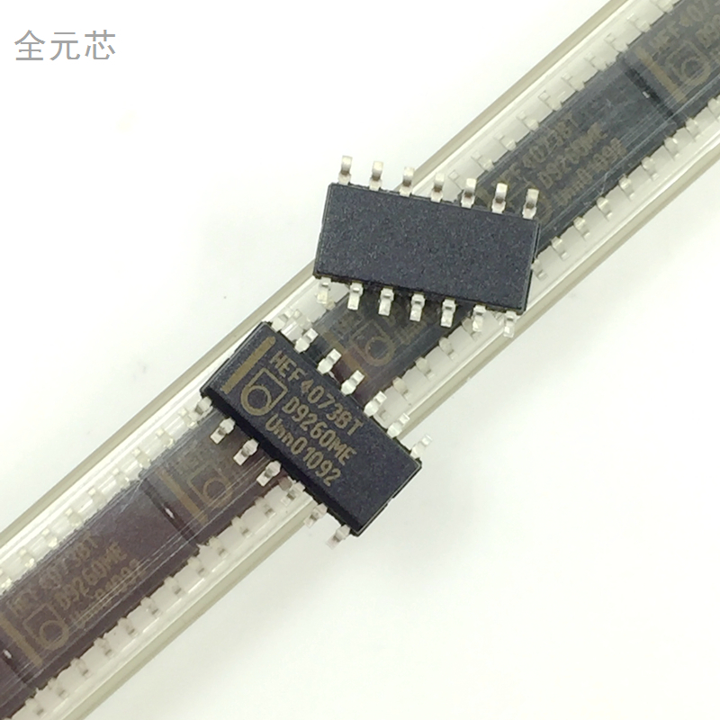 HEF4073BT 逻辑芯片 贴片十四脚 IC输入与门 SOP14封装