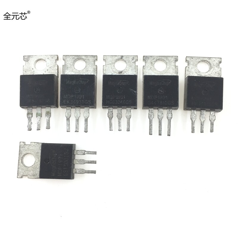 MDP1991拆机 大电流120A100V MOS管 场效应管 直插TO220封装 - 实物图