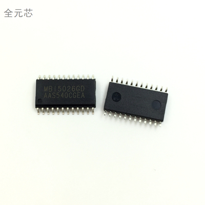 MBI5026GD 全新原装 MBI5026GD芯片 LED驱动IC集成 贴片 SOP24