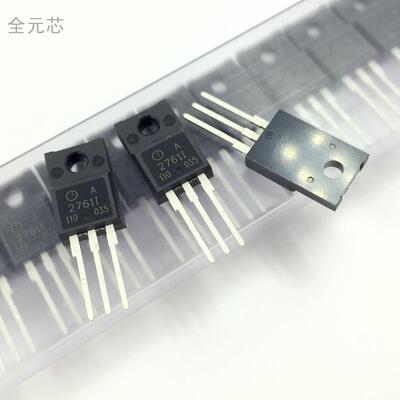27611 场效应管 2761I 直插MOS三极管 全新原装进口 TO220F塑封