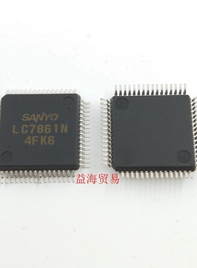 LC7861N 全新老库存 LC7861K 芯片 LC7861N 贴片QFP LC708041实图