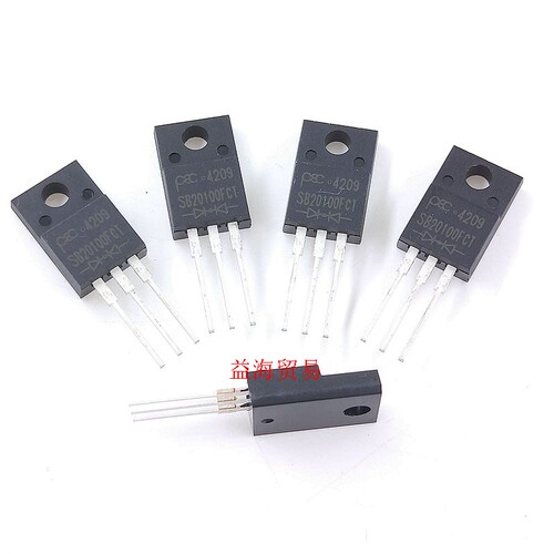 SB20100FCT 塑封 肖特基二极管 20A100V 全新原装进口 直插TO220F
