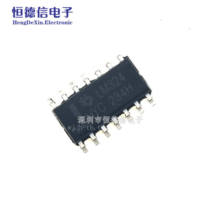 LM324DR 贴片SOP-14 四运算放大器 全新原装进口