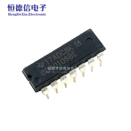 直插 CD40106 CD40106BE DIP-14 40106芯片 逻辑芯片 逆变器