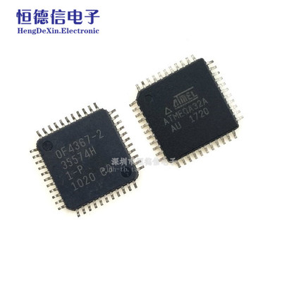 原装正品 贴片 ATMEGA32A-AU 8位微控制器 AVR 32K闪存 44-TQFP