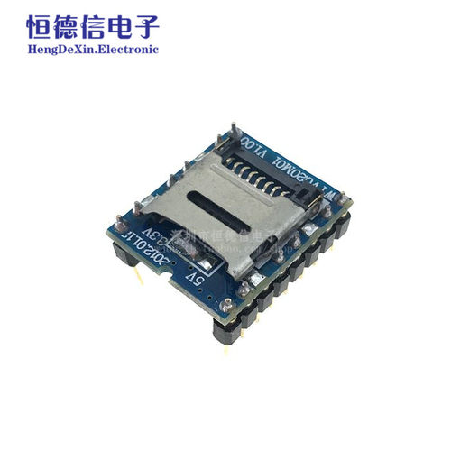 WTV020-SD语音模块 SD卡语音模块 游戏机语音模块 MP3模块