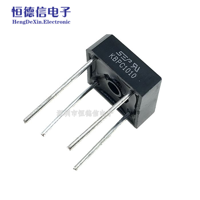 正方形整流桥 方桥 KBPC1010 （10A/1000V) 4脚 SEP