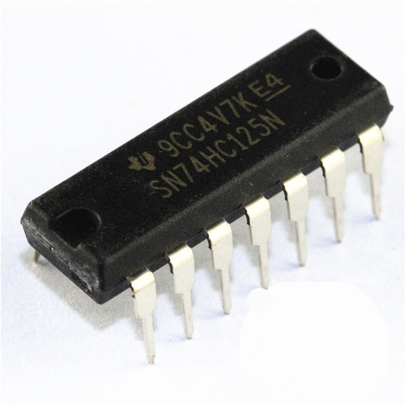 SN74HC125N 德洲/日立 HD74HC125P DIP-14 原装进口 全新正品
