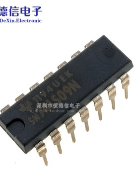 原装进口|直插 SN74LS09N DIP-14 74LS09 四路2输入正与门