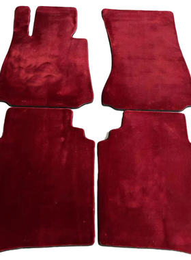 适用于迈巴赫S560 S480 S600 GL奔驰S350 GLS450高仿羊绒脚垫地毯