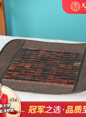 大红酸枝凉席防滑红木椅子垫夏季汽车凉垫座垫麻将凳办公室坐椅垫