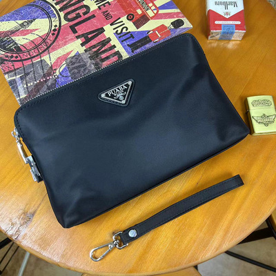 新款欧美男士商务密码锁手拿包