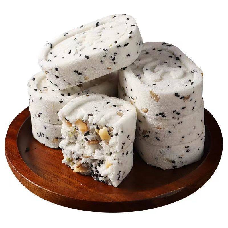 坚果茯苓八珍糕山药薏米早餐饱腹代餐儿童小零食办公室充饥食品