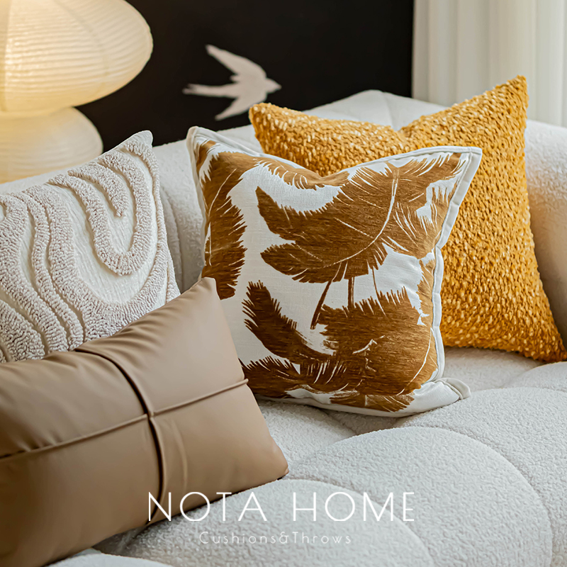 中古风抱枕奶油靠枕客厅沙发软包