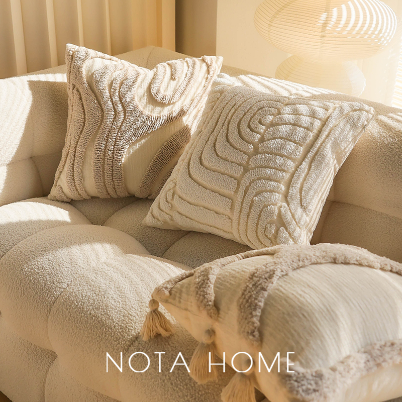 刺绣抱枕现代简约枕套轻奢高级感