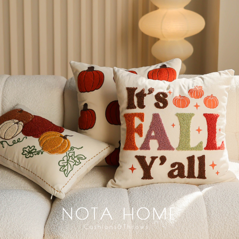 北欧风方枕车载长条腰枕