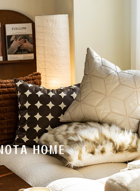 客厅沙发抱枕车载方形法式靠垫办公室腰枕民宿酒店软装靠枕中古风