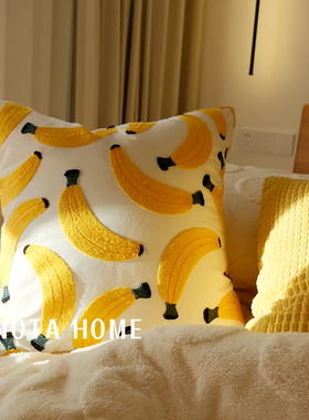 可爱抱枕套少女午睡抱枕客厅沙发靠垫超软含枕芯方形靠枕飘窗蒲团